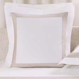 Sateen Breeze Border Euro Sham