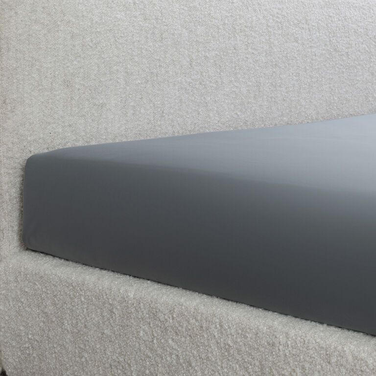 slide 2 Yarn Dyed Cotton Sateen Fitted Bottom Sheet