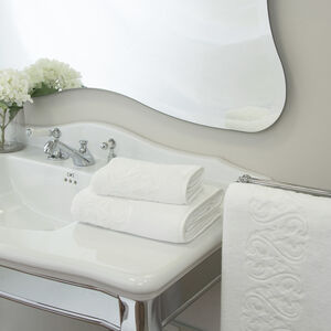 slide 4 Ornate Medallion Embroidered Hand Towel