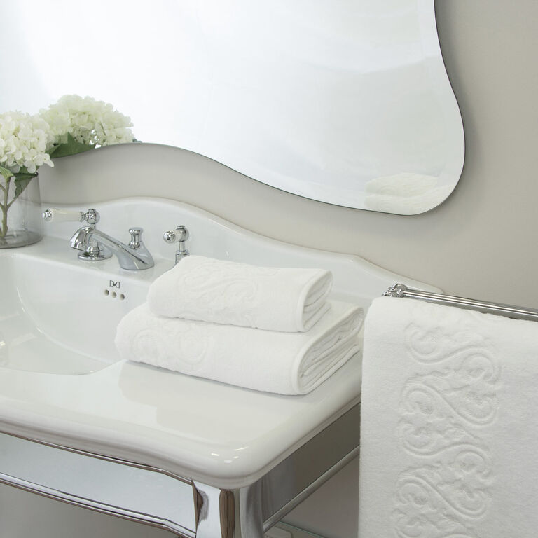 slide 4 Ornate Medallion Embroidered Hand Towel