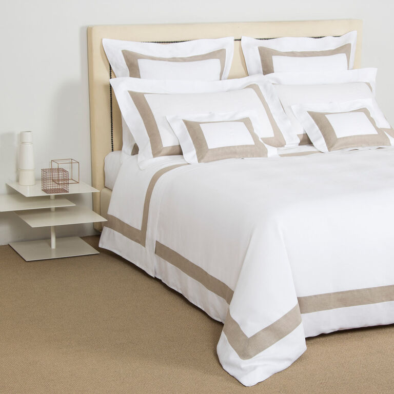 slide 4 Purity Bicolore Linen Sheet Set
