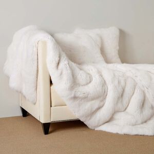 slide 2 Shadow Fox Fur Decorative Pillow