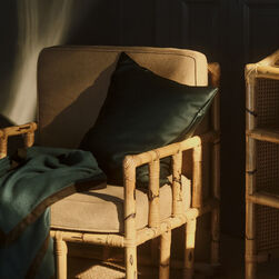 Woolen Sateen Decorative Cushion Cover