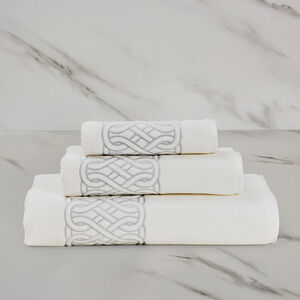 slide 2 Auspicious Embroidered Bath Towel