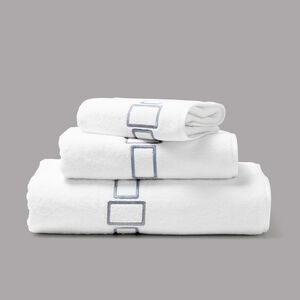 Bold Bicolor Embroidery Hand Towel slide 3 Bold Bicolor Embroidery Hand Towel