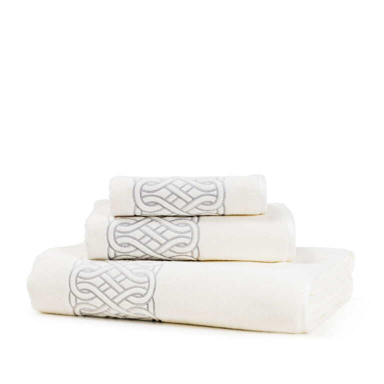 slide 1 Auspicious Embroidered Bath Sheet
