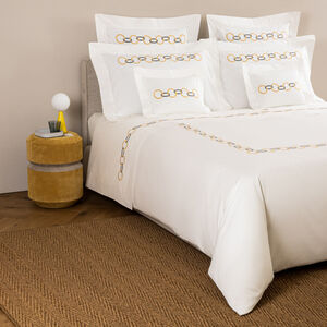 slide 5 Links Embroidered Euro Sham