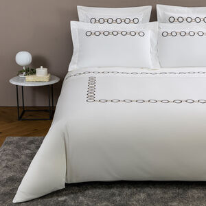 slide 1 Links Embroidered Duvet Cover