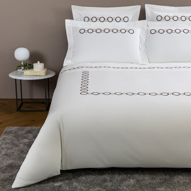 slide 1 Links Embroidered Duvet Cover