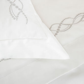 Pearls Embroidered Sham