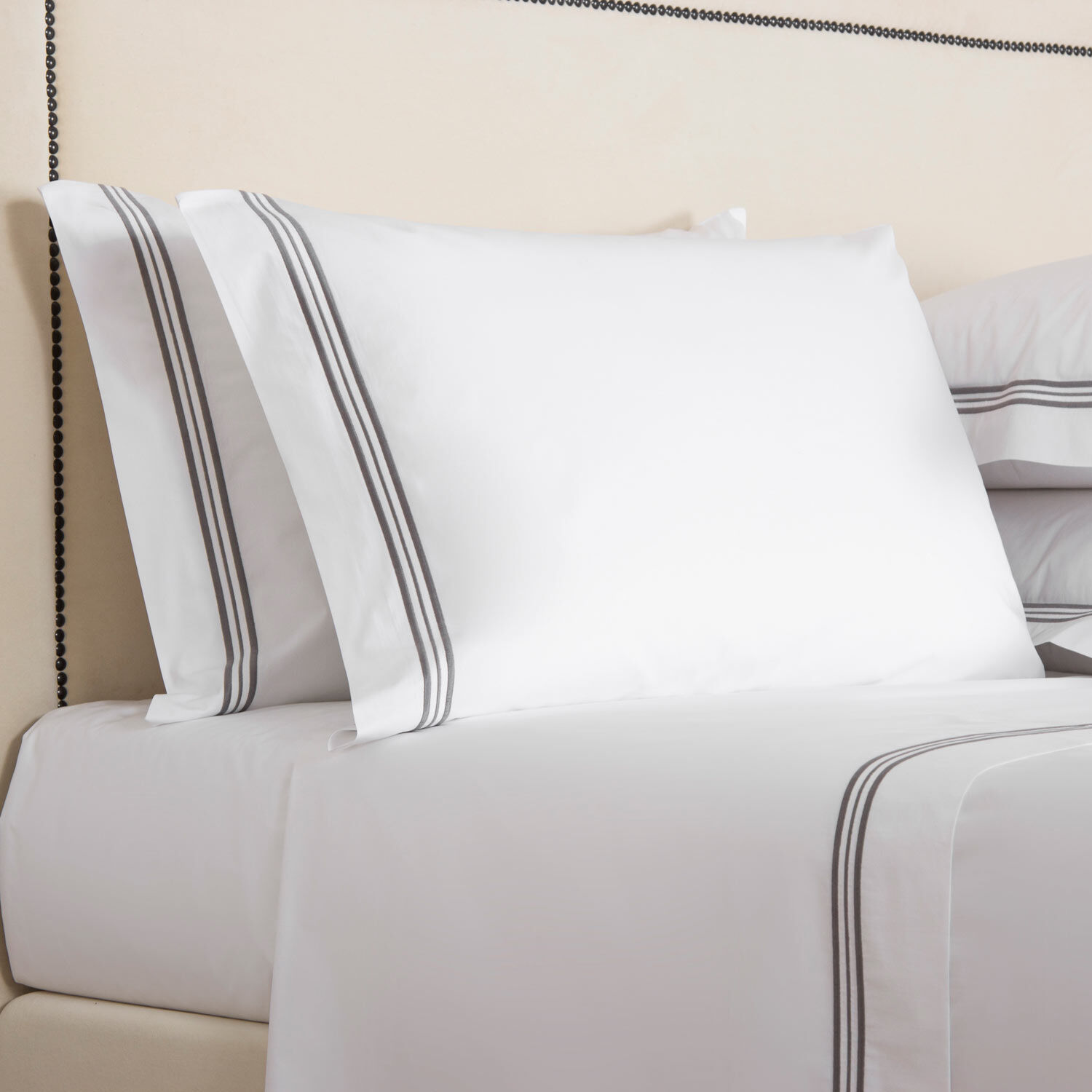 Triplo Bourdon Pillowcase Frette