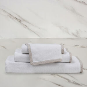slide 1 Light Terry and Linen Crepe Wash Cloth
