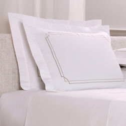 Layering Embroidery Sham