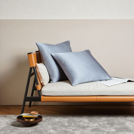 slide 1 Luxury Herringbone Decorative Pillow
