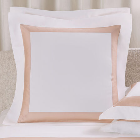 Sateen Breeze Border Euro Sham