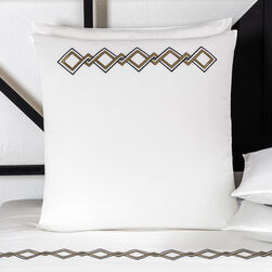 Twist Embroidery Euro Pillowcase