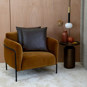 Luxury Soft Leather Decorative Pillow Cover slide 1 Luxury Soft Leather Decorative Pillow Cover