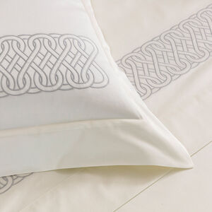 slide 3 Auspicious Embroidered Duvet Cover Set