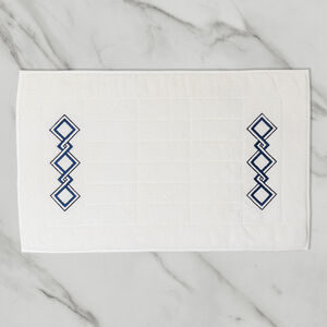 Twist Embroidery Bath Mat slide 2 Twist Embroidery Bath Mat