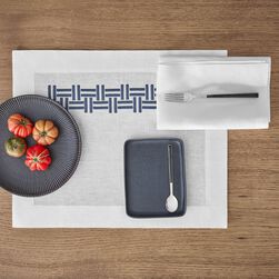 Basket Weave Placemats and Napkins Set