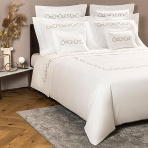 slide 4 Links Embroidered Duvet Cover