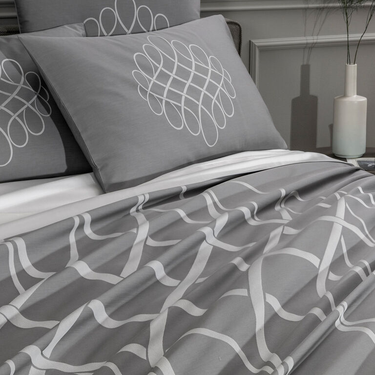 slide 5 Monogram Duvet Cover Set