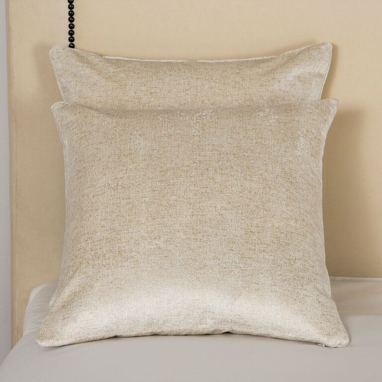 slide 1 Luxury Shimmer Velvet Decorative Pillow Cover