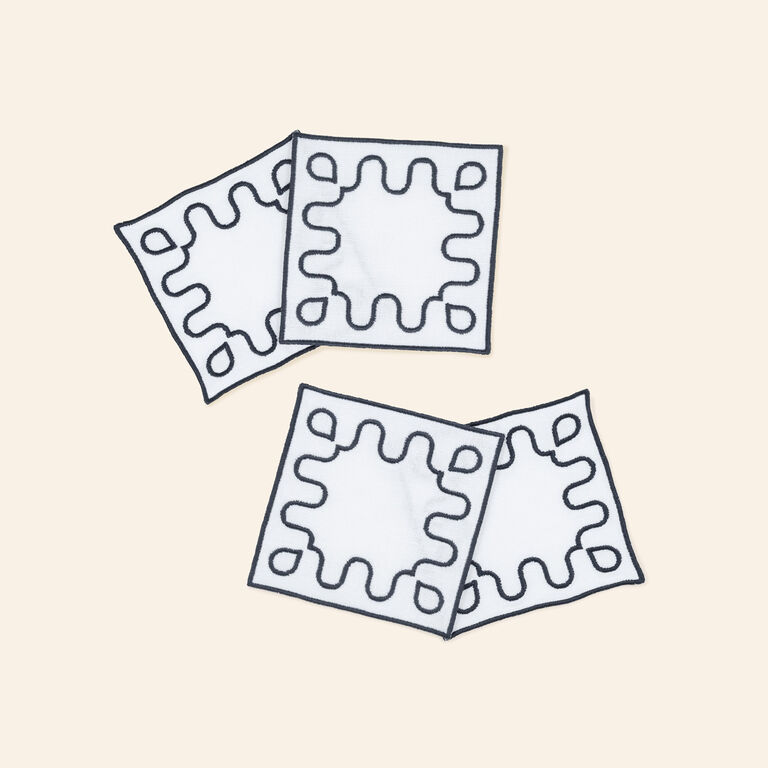 slide 2 Modernism Outline Coaster Set