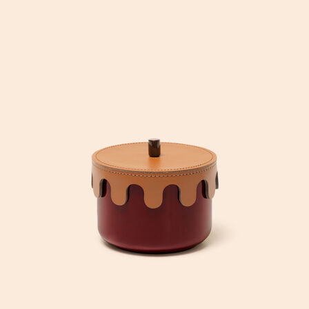 Modernism Medium Lacquered Sculptural Container