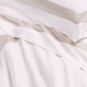 slide 5 Sateen Breeze Border Euro Sham