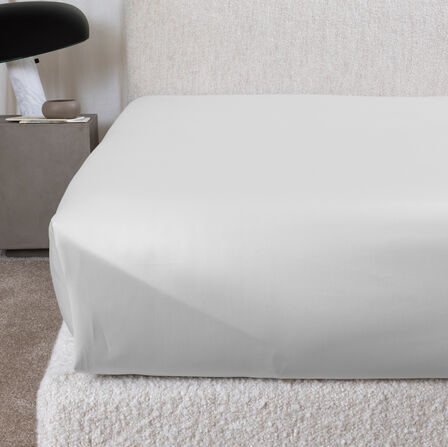 Cotton Sateen 1000 TC Fitted Bottom Sheet