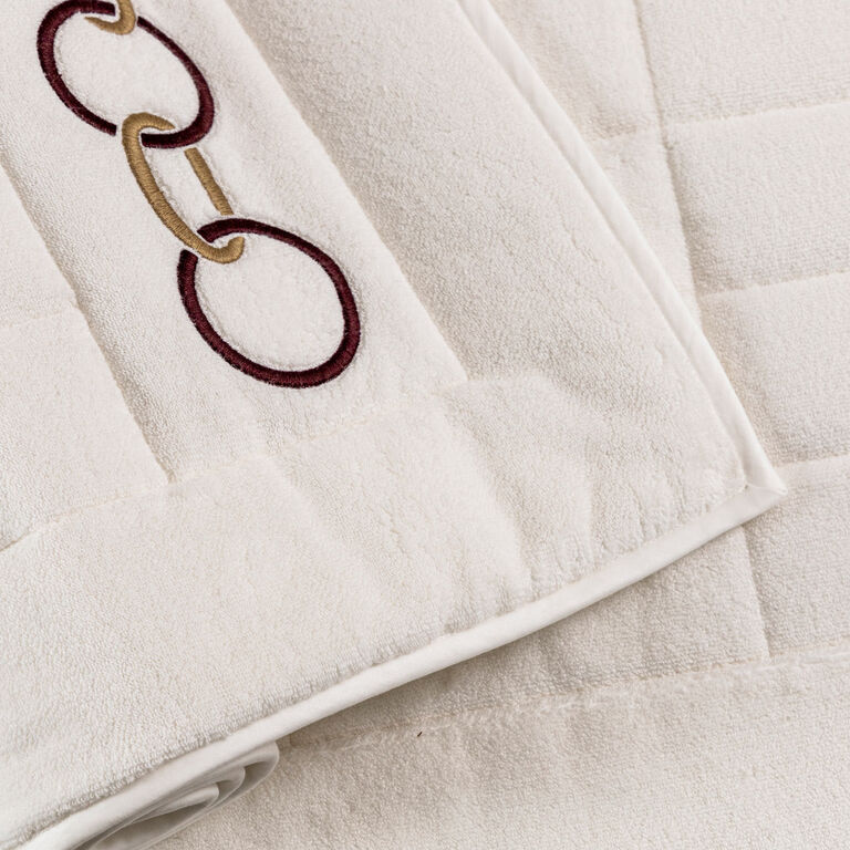 slide 3 Links Embroidered Bath Mat