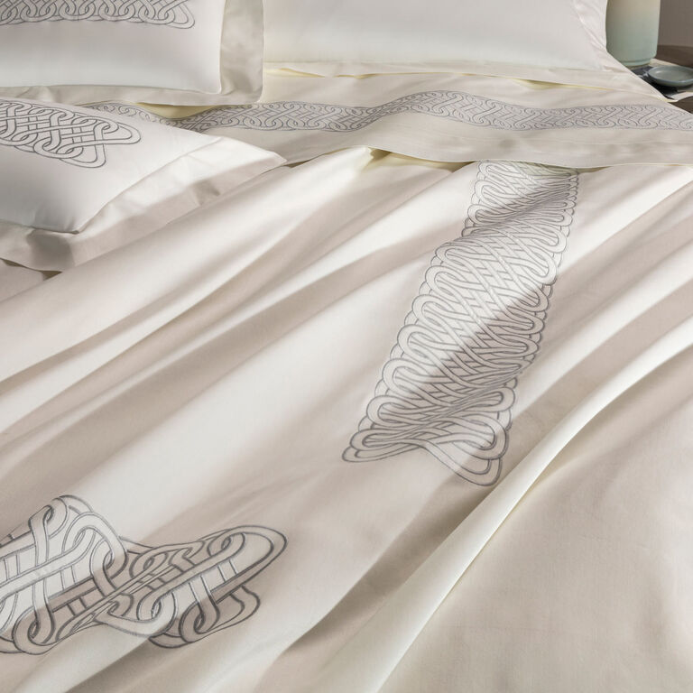 slide 5 Auspicious Embroidered Duvet Cover Set