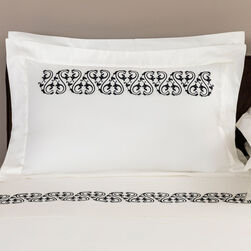 Ornate Medallion Embroidered Sham