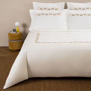 slide 1 Links Embroidered Duvet Cover