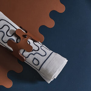 slide 5 Modernism Napkin Ring Set
