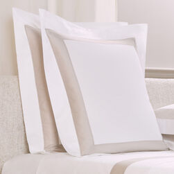 Sateen Breeze Border Euro Sham
