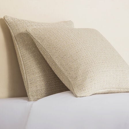 Luxury Luminescent Tweed Decorative Pillow