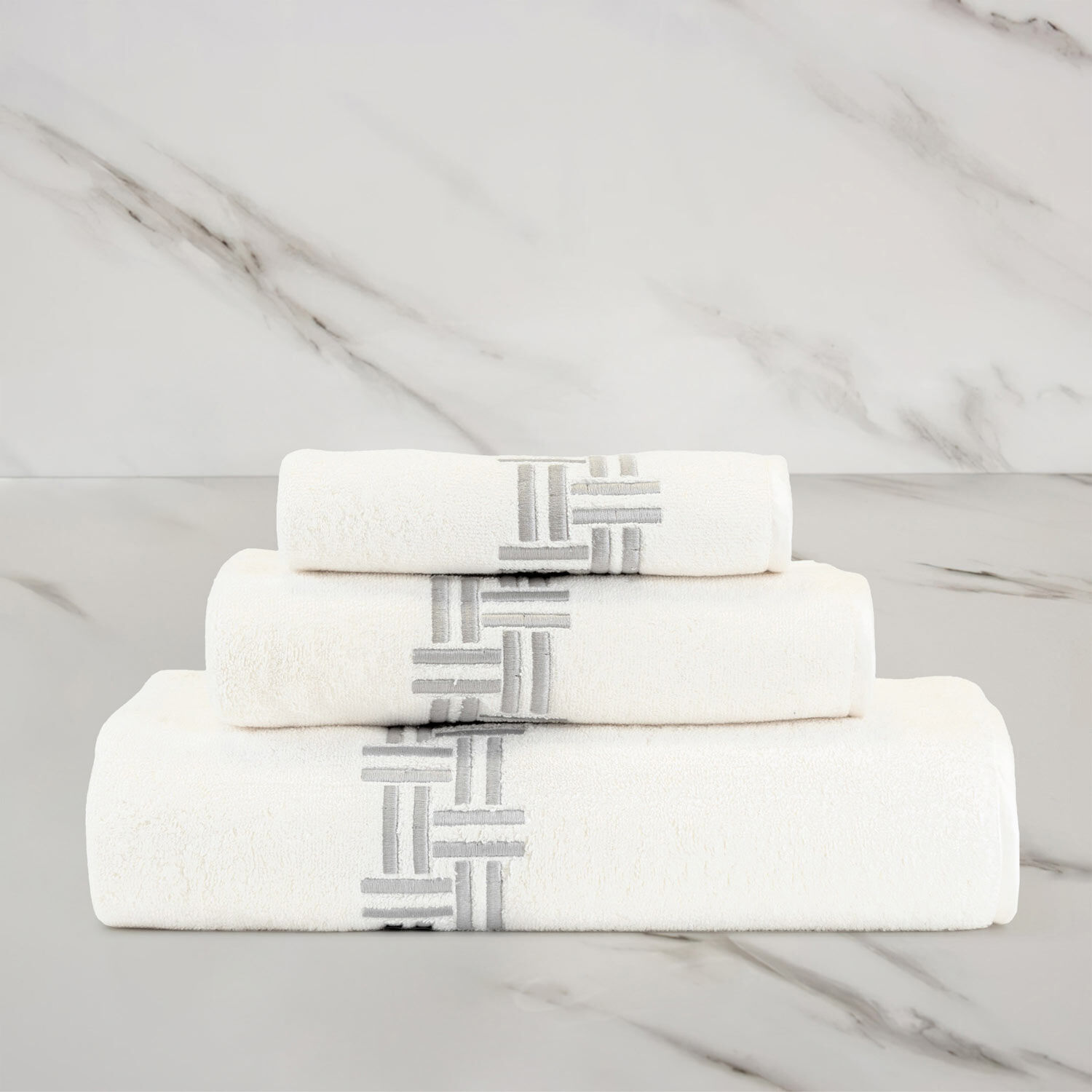 Links Embroidered Bath Towel, Frette, Frette