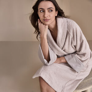 Unito Shawl Collar Bathrobe slide 4 Unito Shawl Collar Bathrobe