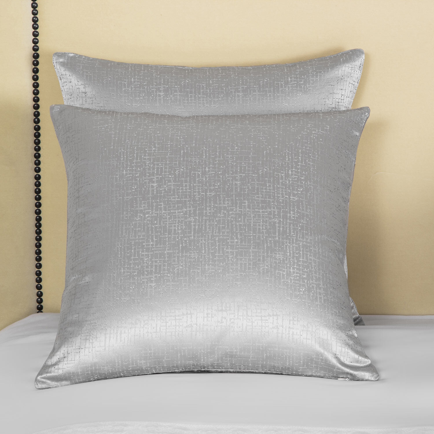 slide 1 Luxury Glowing Weave Decorative Pillow