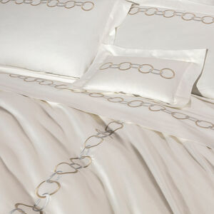 slide 5 Links Embroidered Duvet Cover