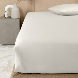 Cotton Silk Fitted Bottom Sheet