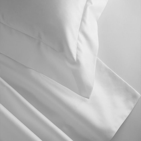 1 of 1: signature soft and shiny look and feel of Frette linens